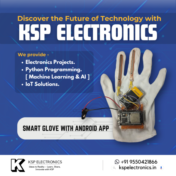 SMART GLOVE WITH ANDROID APP